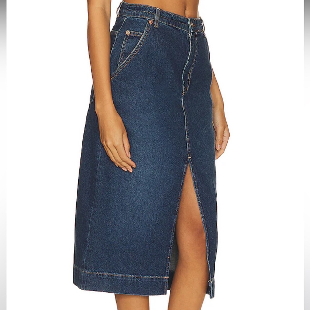 We The Free Wild Roses Midi Skirt Size 29